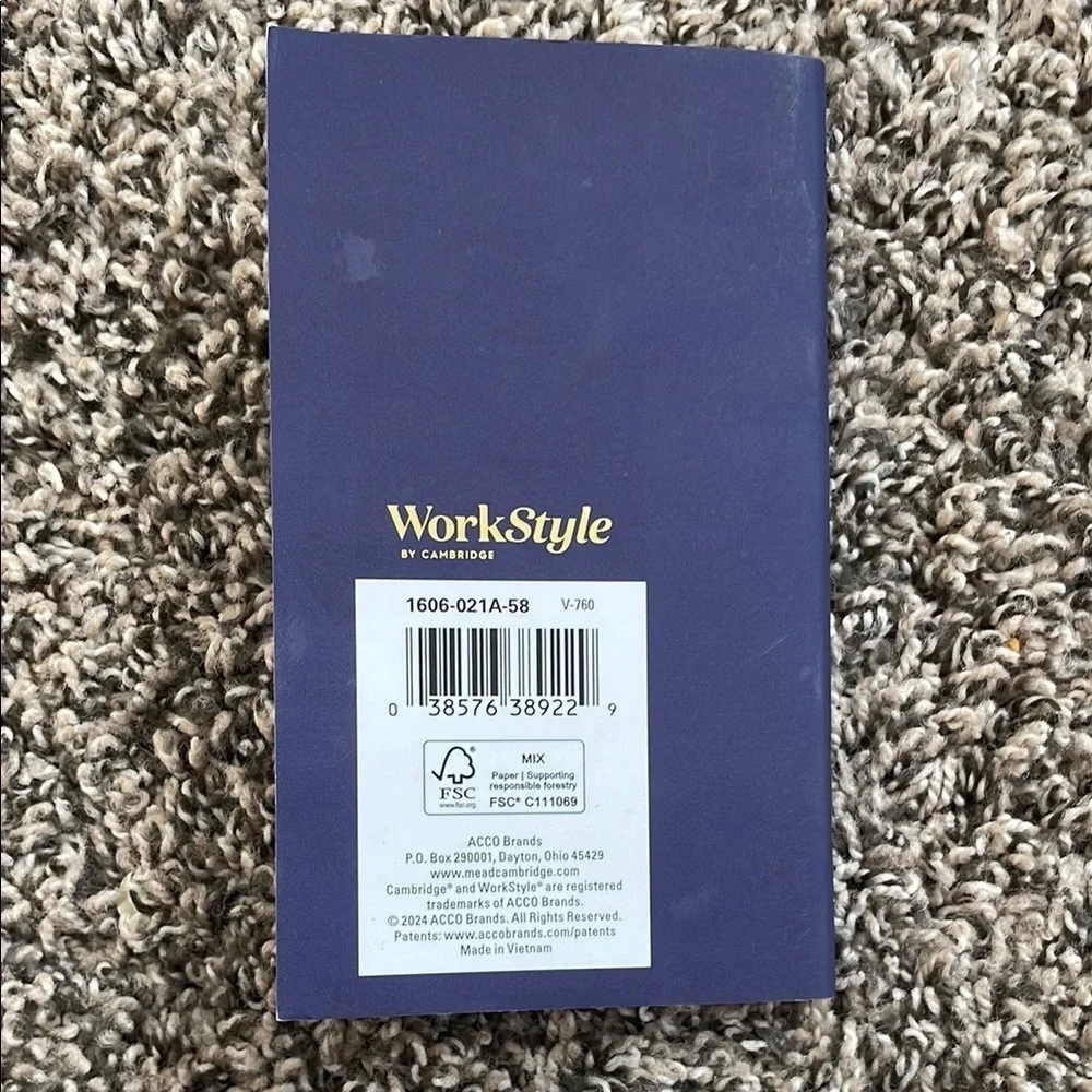 Blue Agenda Calendar 2025-2027